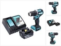 Makita Akku-Schrauber DDF 487 RT1 Akku Bohrschrauber 18 V 40 Nm Brushless + 1x...