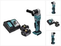 Makita Akku-Winkelbohrmaschine DDA 351 RF Akku Winkelbohrmaschine 18 V 13,5 Nm...