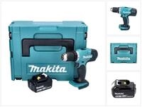 Makita Akku-Schrauber DDF 453 G1J Akku Bohrschrauber 18 V 42 Nm + 1x Akku 6,0...
