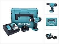Makita Akku-Schrauber DDF 453 RG1J Akku Bohrschrauber 18 V 42 Nm + 1x Akku 6,0...