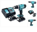 Makita Akku-Schlagbohrschrauber DHP 453 SY Akku Schlagbohrschrauber 18 V 42 Nm...