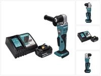Makita Akku-Winkelbohrmaschine DDA 351 RF1 Akku Winkelbohrmaschine 18 V 13,5 Nm...