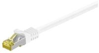 Goobay GOOBAY RJ45 Patchkabel S/FTP (PIMF), m. CAT.7 Rohkabel, wei&szlig;, 5 m