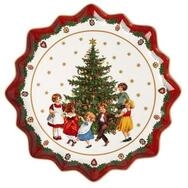 Villeroy & Boch Tortenplatte Toy's Fantasy Geb&auml;ckteller tief, Kinder tanzen,