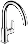 hansgrohe K&uuml;chenarmatur hansgrohe Sp&uuml;ltisch-Einhebelmischer 210 Vernis Blend...