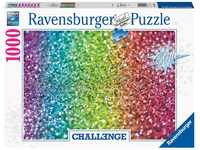 Ravensburger Puzzle Ravensburger Challenge Puzzle 16745 - Glitzer - 1000 Teile