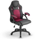 Juskys Gaming-Stuhl Montreal, Ergonomisch geformte Sitzfl&auml;che, R&uuml;ckenlehne und