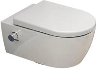 SSWW Dusch-WC Taharet WC mit Armatur & abnehmbaren Softclose WC-Sitz,...