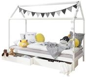 Ticaa Hausbett Kinderbett Hausbett "Lina" mit Schubk&auml;sten 90x200, Hausbett inkl.