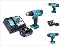 Makita Akku-Schrauber DDF 453 RT1 Akku Bohrschrauber 18 V 42 Nm + 1x Akku 5,0...