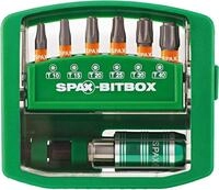 SPAX Bit-Set SPAX Bit-Box, 6-St.