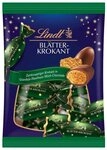 LINDT Schokolade, Lindt Bl&auml;tterkrokant Zapfen Doppeldreh aus Milchschokolade...