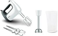 Tefal Handmixer Prep'Mix+, 500 W, Turbo-Funktion, 2 R&uuml;hrbesen, 2 Knethaken,