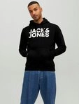 Jack & Jones Kapuzensweatshirt JJECORP Kapuze und Frontprint bedruckt, modisch,