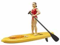 Bruder® Actionfigur bworld 62785 Life Guard mit Stand up Paddle,...