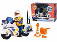 Simba Feuerwehrmann Sam Polizei mit Motorrad (109251092)