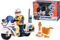 Simba Dickie Spielfigur Spielfiguren Feuerwehrmann Sam Polizei Motorrad mit Figur