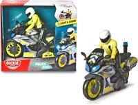 Dickie Toys Spielzeug-Motorrad Police Bike, mit Licht und Sound