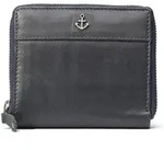 HARBOUR 2nd Geldb&ouml;rse Anchor Love, Leder schwarz