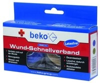 beko GmbH Wundpflaster, Schnellverband-Box CareLine, Wund, 2xRolle