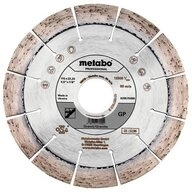 metabo Trennscheibe, &Oslash; 115 mm, Diamant 115 x 22,23 mm Granit professional