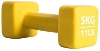 Pure 2 Improve Hantel Fitness Neopren gelb 5,0kg - 1 St&uuml;ck
