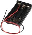 Goobay 3x AAA Micro Batteriehalter mit Ein-/Aus, lose Kabelenden, schaltbar,...