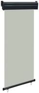 vidaXL Seitenmarkise Balkon-Seitenmarkise 85x250 cm Grau (1-St)