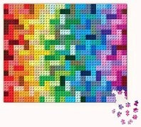Chronicle Books Puzzle LEGO&reg; Rainbow Bricks, Puzzleteile
