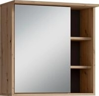byLIVING Spiegelschrank Wellness (1-St) 60cm Badschrank mit LED-Leuchte, gro&szlig;em