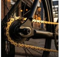 KMC Fahrradkette KMC Z1 Wide Fahrradkette 1/2 x 1/8 Zoll Gold - 112 Glieder