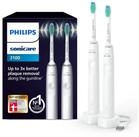 Philips Sonicare Elektrische Zahnb&uuml;rste Series 3100 HX3675/13, Aufsteckb&uuml;rsten: 2