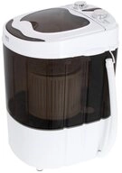 Camry Waschsch&uuml;ssel CR 8054, Mini Waschmaschine + Schleuder, 3 kg, Camping, Braun,