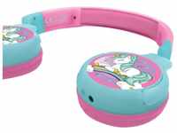Lexibook® Einhorn faltbare Kopfhörer Bluetooth und Kabelanschluss...