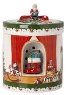 Villeroy & Boch Dekofigur Christmas Toys Paket rund, Santa bringt Geschenke (1...