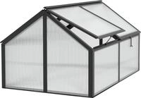 Vitavia Fr&uuml;hbeet Zola, BxTxH: 89x124x71 cm, HKP 4mm, schwarz
