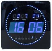 unilux Uhr LED-Uhr FLO 400124566 schwarz