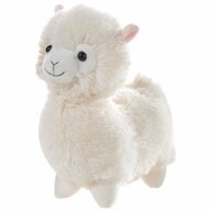 Heunec&reg; Pl&uuml;schfigur Lama stehend creme, 18 cm