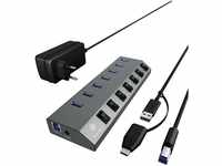 ICY BOX IB-HUB1701-C3 USB-Kabel