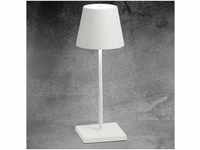 Zafferano Tischleuchte Poldina Pro Mini Außenlampe - 30cm - Weiß