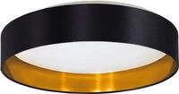 EGLO LED Deckenleuchte Maserlo, LED fest integriert, Warmwei&szlig;, Stofflampe...