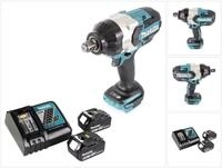 Makita Akku-Schlagschrauber DTW 1001 RG Akku Schlagschrauber 18V 3/4&ldquo; 1050Nm