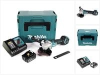 Makita Akku-Winkelschleifer DGA 513 RG1J Akku Winkelschleifer 18V 125mm...