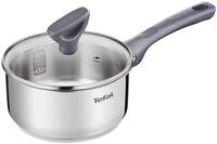 Tefal Kasserolle Daily Cook, Edelstahl (2-tlg), 16 cm, Ausgie&szlig;hilfe,