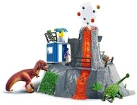Schleich&reg; Spielfigur Gro&szlig;e Vulkan Expedition (42564)