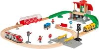 BRIO&reg; Spielzeug-Eisenbahn BRIO&reg; WORLD, Gro&szlig;es City Bahnhof Set, mit...