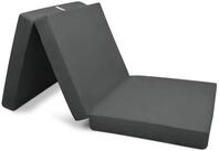 Klappmatratze Klappmatratze G&auml;stebett Faltmatratze Campix, 60x190cm, Anthrazit,