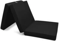 Klappmatratze Klappmatratze G&auml;stebett Faltmatratze Campix, 60x190cm, Schwarz,