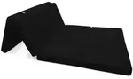 Klappmatratze Klappmatratze G&auml;stebett Faltmatratze Campix, 120x195cm, Schwarz,