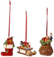 Villeroy & Boch Weihnachtsfigur Nostalgic Ornaments Ornamente Geschenke 3tlg.